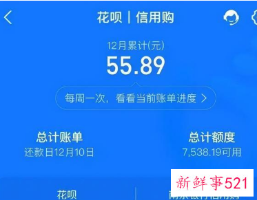 花呗里的信用购是什么