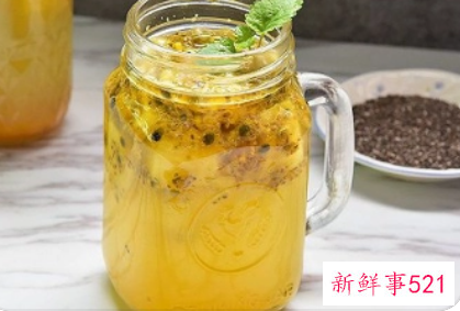 百香果蜂蜜水热量高吗