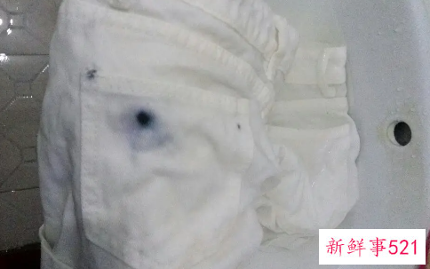 裤子泡白了有办法吗