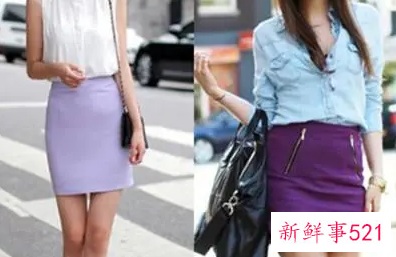 紫红色长裙配什么颜色长外套