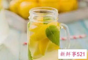 喝柠檬汁的功效与作用