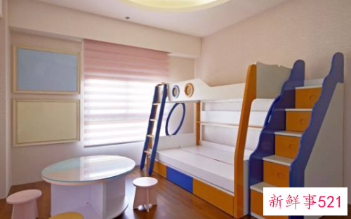 儿童室内床摆设风水