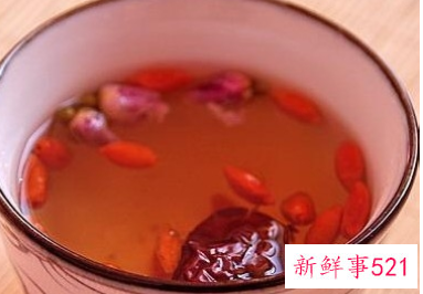 枸杞红枣茶的功效与作用
