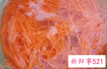 怎样凉拌胡萝卜丝