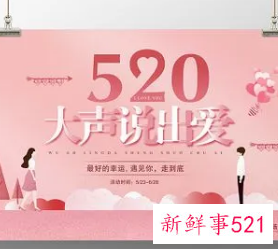 520表白日广告语