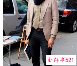 大肚子男生穿衣搭配