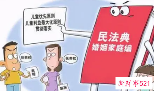 孩子的抚养权最新标准