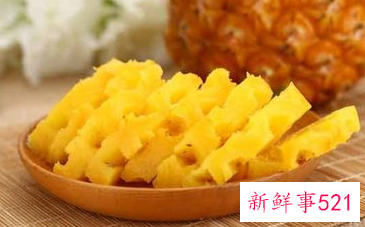 吃菠萝的好处与功效