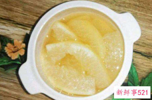 柚子皮煮水的功效有哪些