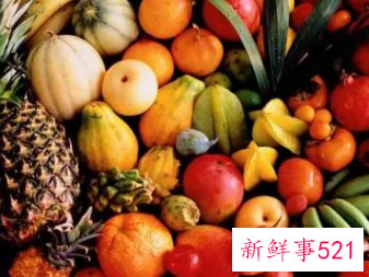 各种水果的好处与功效
