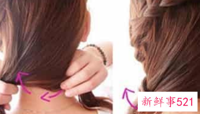 适合圆脸的编发无刘海怎么编