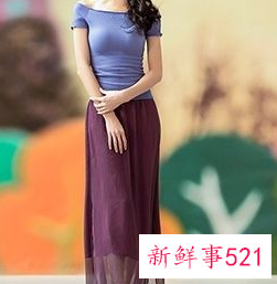 紫红色长裙配什么颜色长外套