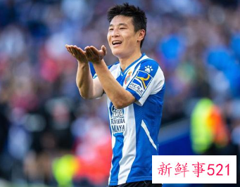 武磊成西班牙人唯一入选西甲阵容