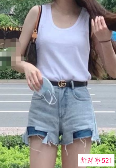 牛仔短裤配什么鞋图片