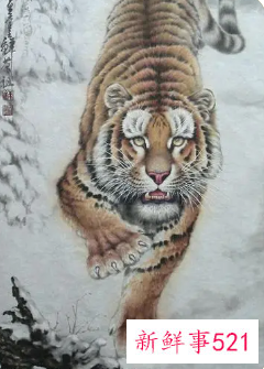 猛虎下山的寓意和象征