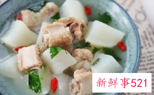 冬天吃白萝卜炖排骨的好处