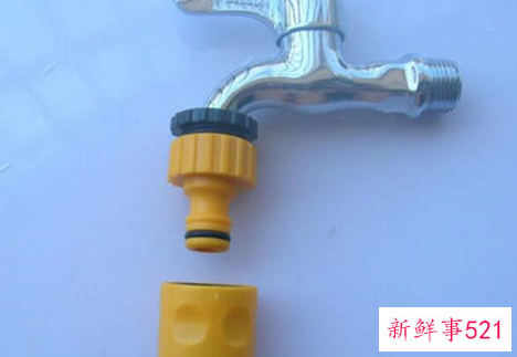 全自动洗衣机进水管接头接法