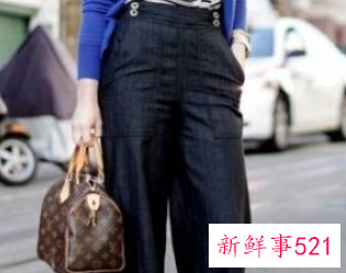 大脚裤可以配什么上衣