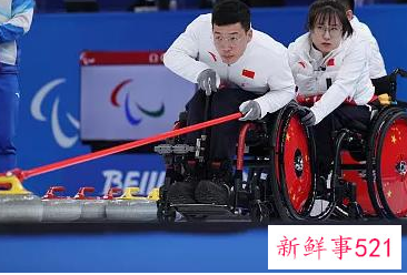 中国轮椅冰壶队顺利晋级明日冲金
