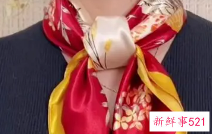 小丝巾的系法相关