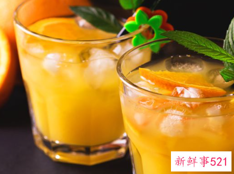 鲜榨果汁的功效与作用