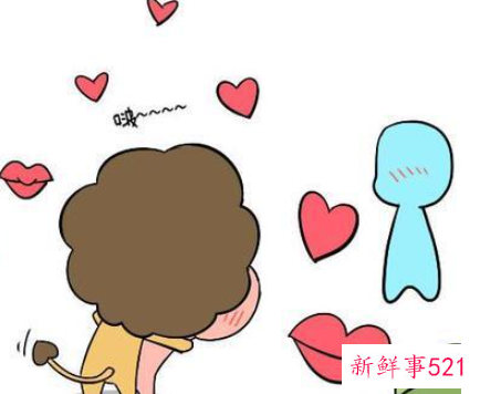 狮子座男生喜欢女生表现