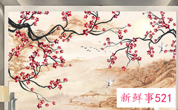 家里挂梅花画禁忌