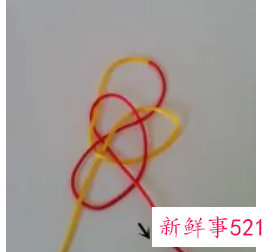 手链结尾扣怎么编活扣