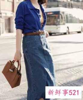 穿牛仔裙搭配什么上衣