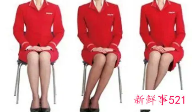 穿裙子正确的坐姿