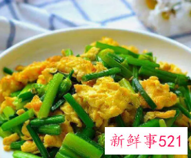 韭菜炒鸡蛋的热量