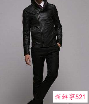 男士皮衣搭配什么鞋子