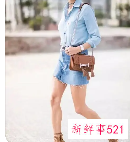 穿牛仔裙搭配什么上衣