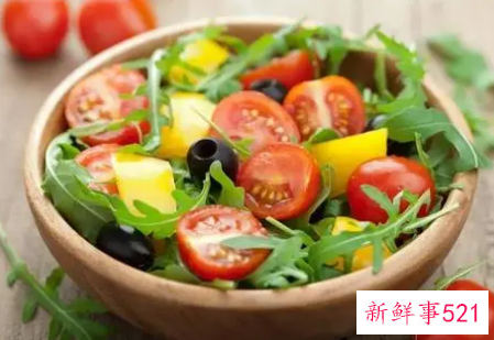 蔬菜类食物的营养特点