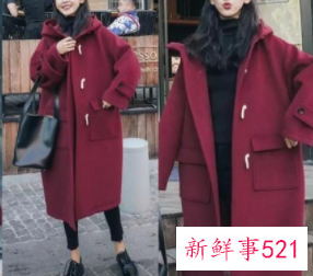 酒红色外套最佳颜色搭配