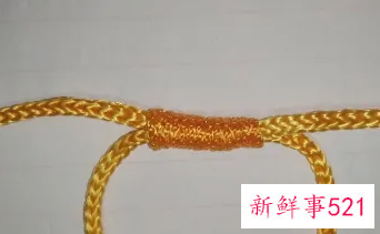 手链结尾扣怎么编活扣
