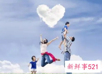 一句简单晒全家幸福的句子