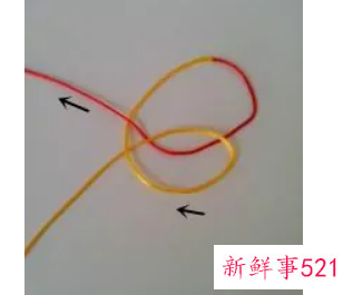 手链结尾扣怎么编活扣