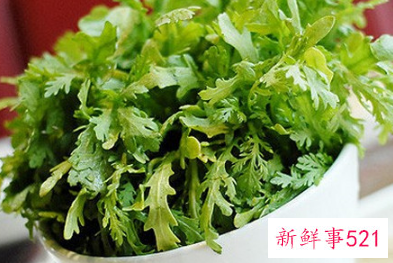 凉拌茼蒿怎么做好吃