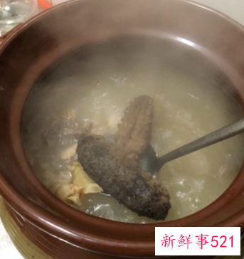 如何煲海参花胶汤