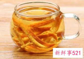 陈皮水的功效与禁忌