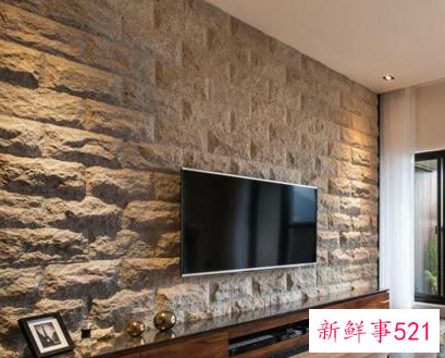 客厅满墙瓷砖好不好