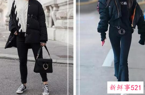 粉色羽绒服搭配什么颜色裙子