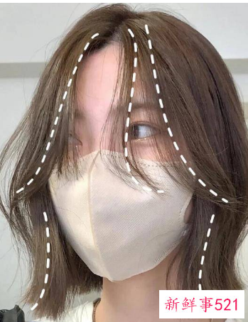 发量少细软的烫发发型