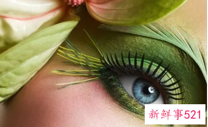 绿色眼影怎么画