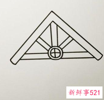 画画图片简单漂亮房子