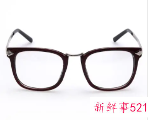 女生戴什么眼镜好看