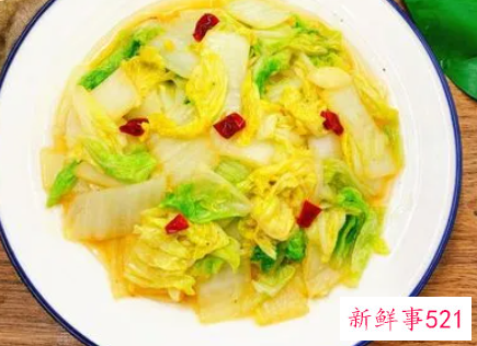大白菜配什么菜炒