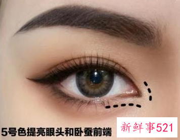 黑黄皮涂什么颜色眼影