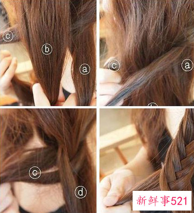 胖脸怎么扎辫子好看图片